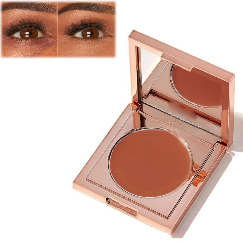Balbaz under-eye concealer and hairline powder in a compact with a mirror, designed for brightening and defining delicate skin areas.