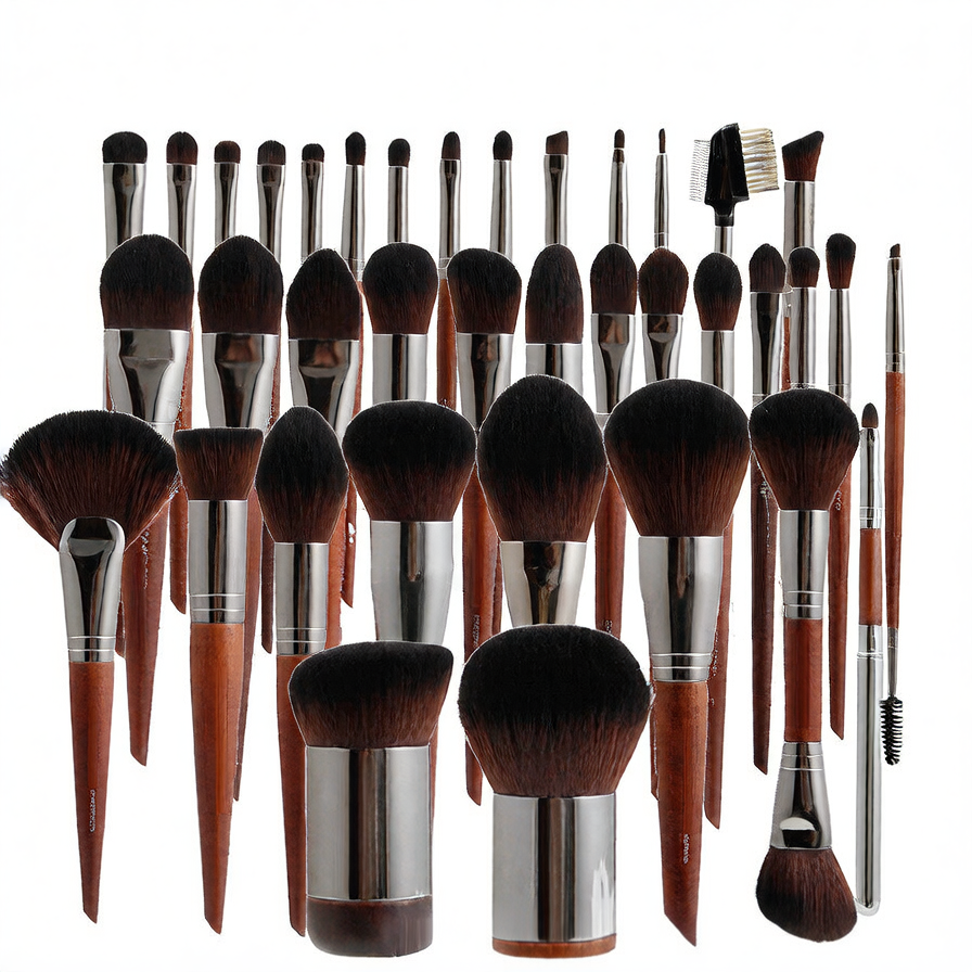 Balbaz hairline powder makeup brush with soft bristles for precise application and blending on the hairline area.